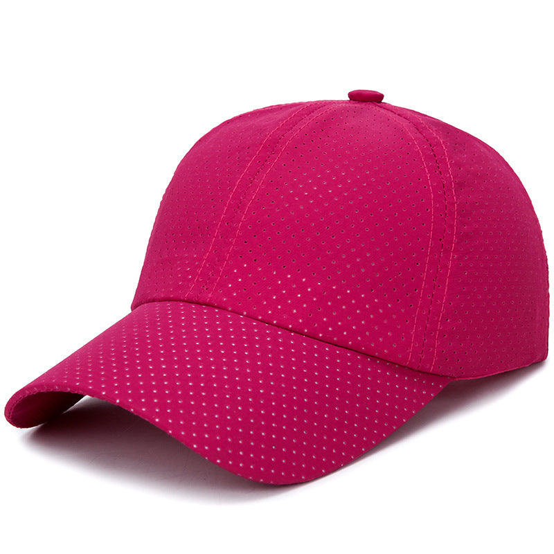 Wholesale Summer thin sun visor quick-drying mesh baseball cap light plate breathable sun hat